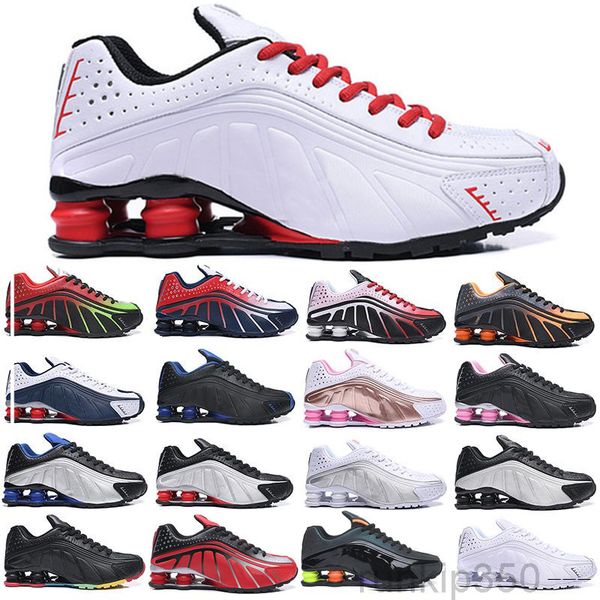 

mens air casual shoes shox tl og r4 sports womens sneakers 301 black metallic vibrant tones orangr silver shox shoes trainers nxx1