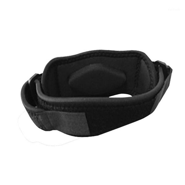 

elbow & knee pads support adjustable brace strap tennis golf band forearm protection tendon#151, Black;gray