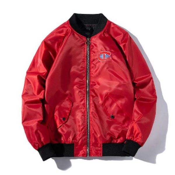 

winter 2020 european and american men's cotton jacket new youth hip-hop hip hop dance fashion padded baseball jacket aviator coat, Black;brown