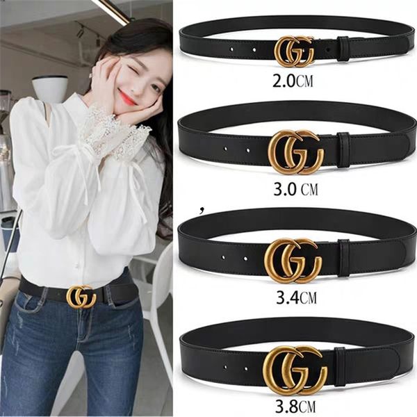 

2019men belt designer womens belts luxury belts men big buckle belt fashion mens leather belts wholesale, Black;brown