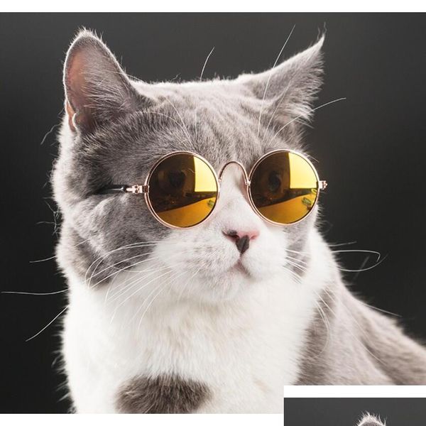 

fashion pet sunglasses for cat small dogs eyes protection sun glasses puppy ps props eyewear ship