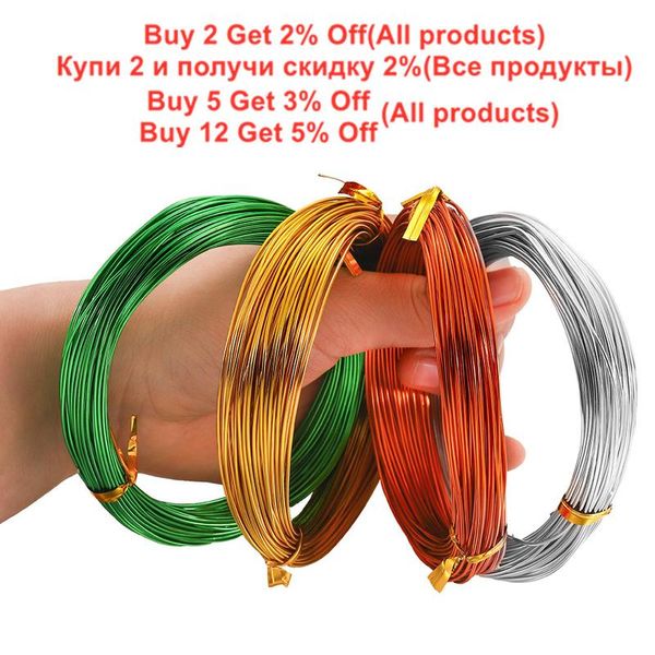 

20m aluminum wire aluminum jewelry craft making beading floral colored aluminum craft wire for jewelry making diy n bbynuz, White;red
