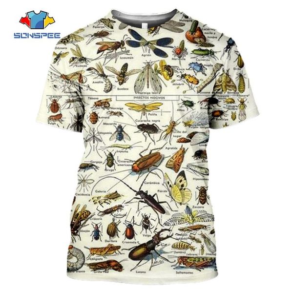 

animal bird insect summer homme pullover 3d print shirts plus size graphic graphic men clothing