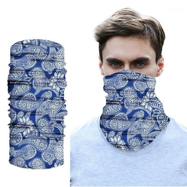 Bicicleta Ao Ar Livre Bicicleta Ciclismo Rosto Máscara Pecalhetes Poletonas Proteção UV Proteção Homens Mulheres Motocicleta Capa Bandana Buffs Máscaras