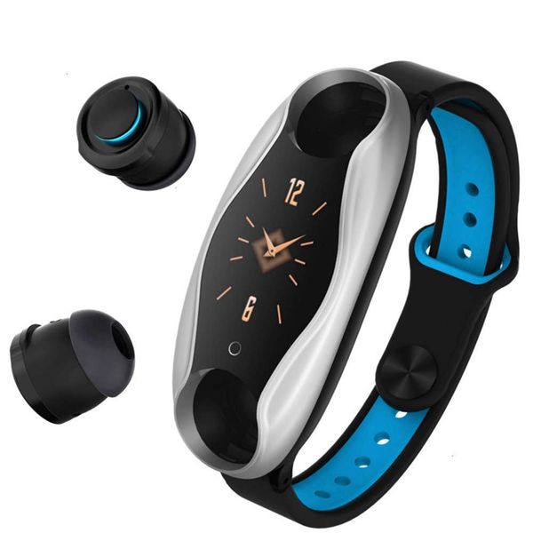 

t90 2 1 smart watch, waterproof, with tws headset, new i