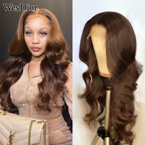 

brazilian body wave lace front human hair wigs for women colored 4x4 lace wig preplucked 13x4 human hair wig with baby remy, Black;brown