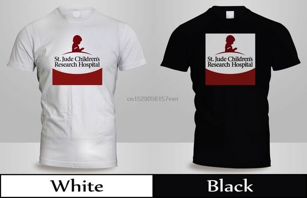 

new st. jude children research hospital t-shirt mens black&ampwhite shirt 3(1) sport hooded sweatshirt hoodie