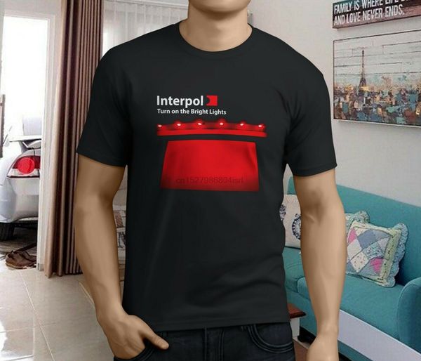 

new popular interpol turn on the bright lights rock mens black t-shirt s-3xl sport hooded sweatshirt hoodie