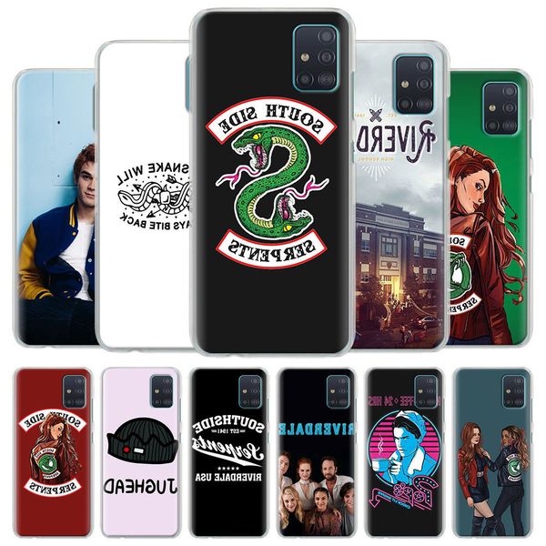 

riverdale south side змеи корпус телефона для samsung galaxy a50 a70 a51 a71 a10 a30 a10s a20s a40 a11 a31 a41 a21s hard cover