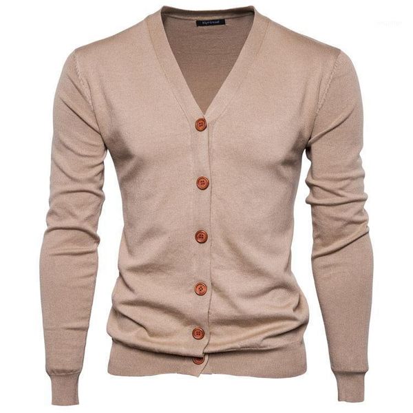 

2020 new men button cardigans sweaters casual men solid pullover v collar thick cashmere sweater outerwear clothing eu/us size1, White;black