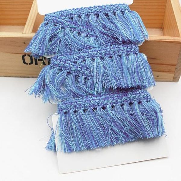 

polyester fringe lace tassel 4cm multicolor handmade fringes trim ribbon for diy crafts tablecloths garments bags accessories 5y h jllyhh