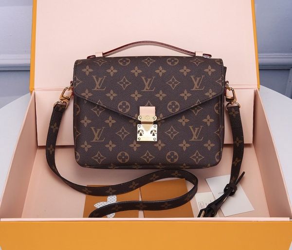 

messenger bag leather women handbag pochette metis totes handbags purse shoulder bags crossbody bags 77 lv louis vuitton