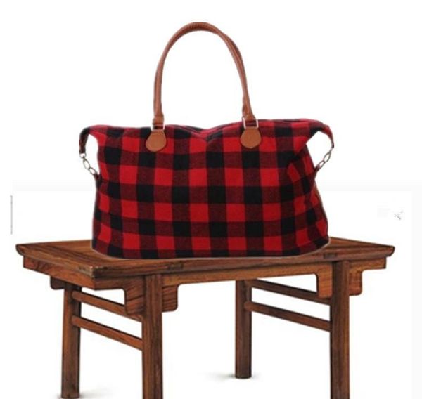 

christmas lilly check bag designer handbags buffalo check large capacity travel bag maternity black red cheetah bbyoxh packing2010