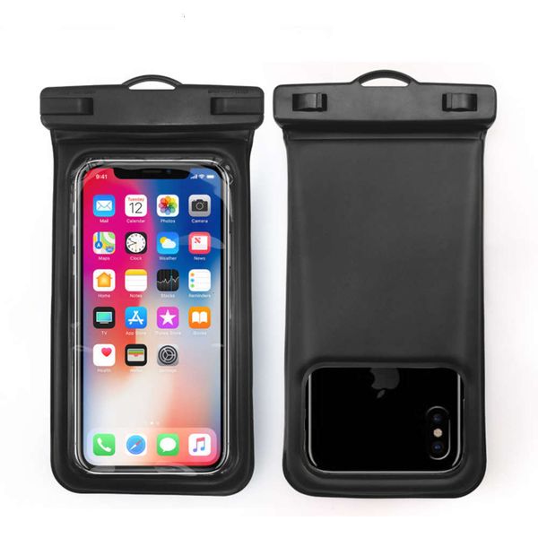 

cover pvc drifting swimming spring mobile phone waterproof bag