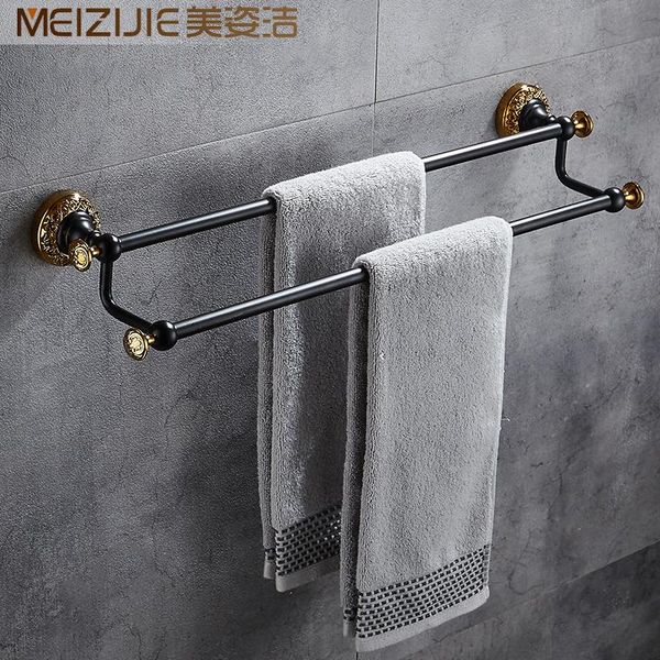 

auswind black soild brass bathroom accessories round gold carving base wall mount vintage bathroom hardware set bbyqxb bwkf