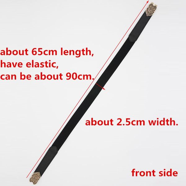 

мода старинных пряжки пояс для женщин свадебного stretch резного дизайн пояса упругих тонких cummerbunds для платья black party sqcbki, Black;brown