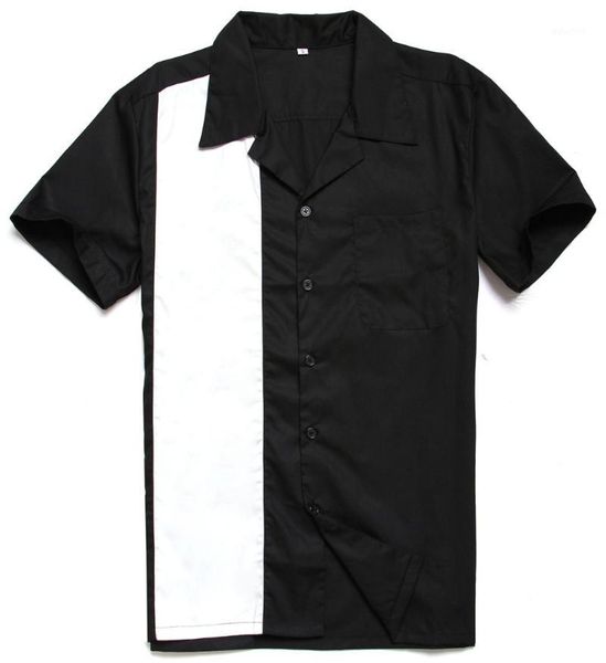

wholesale- wholesale dropshipping clothing suppliers camisa masculina chemise homme men's casual designer hawaiian shirt1, White;black