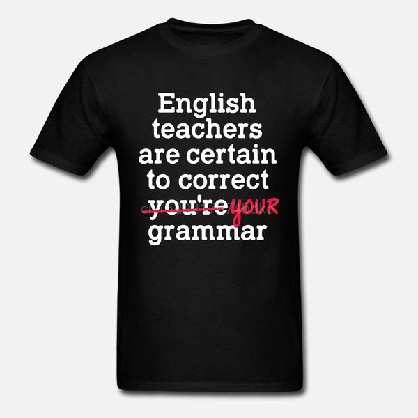 

new fashion brand fashion english teachers grammar short sleeve teegraphic hoodie designers t shirts sweatshirt