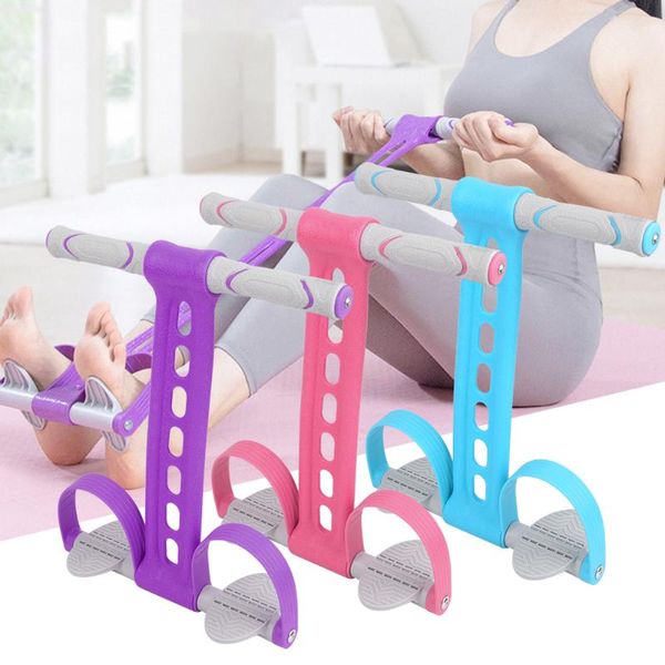 

три цвета бытового upgrade version многофункциональной педаль сопротивление ремень exerciser sit-вверх йоги бытового фитнес оборудования
