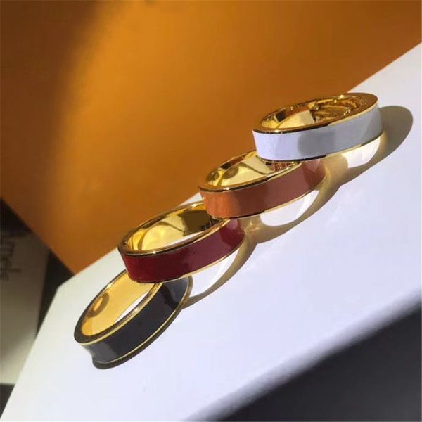 

fashion ring for man women rings men woman jewelry 8 color gifts fashionable accessories, Silver