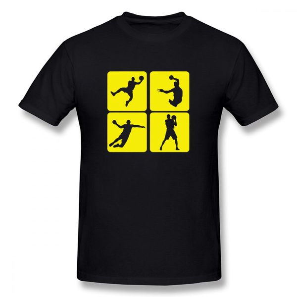 

sport summer fashion style handball t shirt men cotton short sleeve men printed t shirts tee
