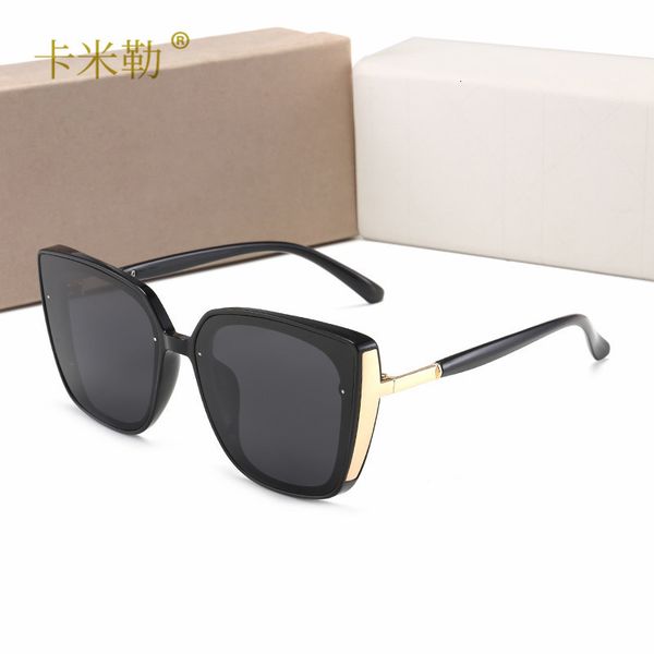 

2020 new women's polarized fashion classic trend driving sunglasses 243 kml-designer, White;black