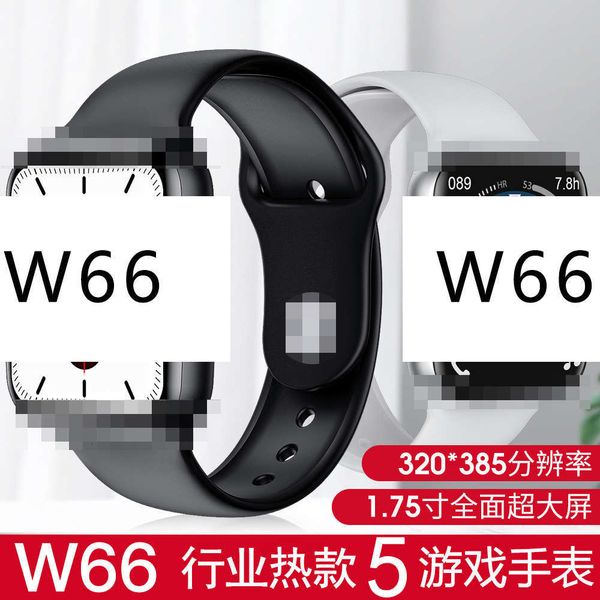 

w66 smart bracelet 1.75 large screen touch w26 talk watch6 watch blood prsure and oxygen measurementjk