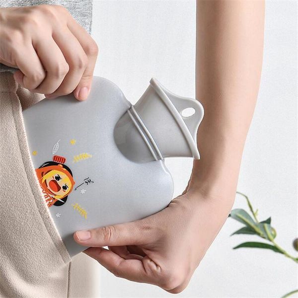 

силиконовые горячей воды бутылка воды теплый мешок воды теплый дворец рука подогреватели мини портативный взрывозащищенный плюшевые теплый м