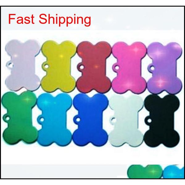 

colorful dog tag metal blank military pet dog id card tags aluminum alloy army dog tags no ch qyllcd bde_home, Silver