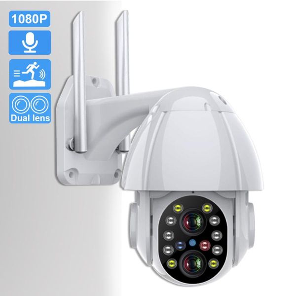 

cameras ip camera wifi outdoor cloud ptz 1080p 4x zoom color ir night vision auto tracking two way audio security surveillance