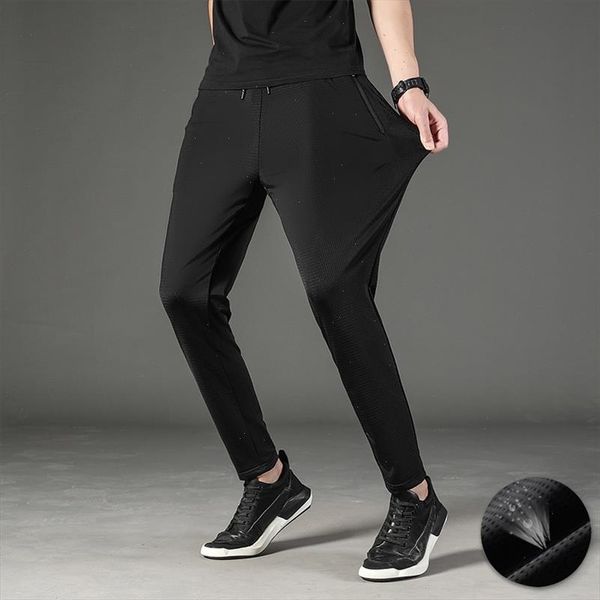 

2021 new mens sweatpants gyms fitness joggers workout trousers male casual sporting slim fit pencil pants man pant, Black