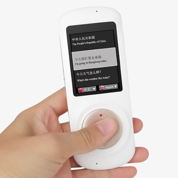 

wireless wifi 2.4 inch translator instant digital voice smart portable device simultaneous language voices translation machine1