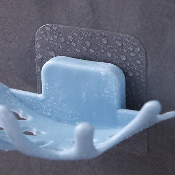 

multifunctional novelty soap dish home punch-suction cup type soap drain rack bathroom wall hanging type soap storage plate q jllmzj