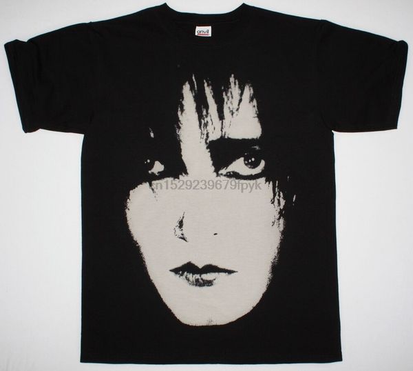 

siouxsie and the banshees sioux face post punk gothic the cure new black t-shirt sport hooded sweatshirt hoodie