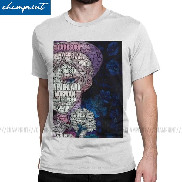 

norman the promised neverland t-shirt for men hipster tees crew neck short sleeve t shirt clothing sport hooded sweatshirt hoodie