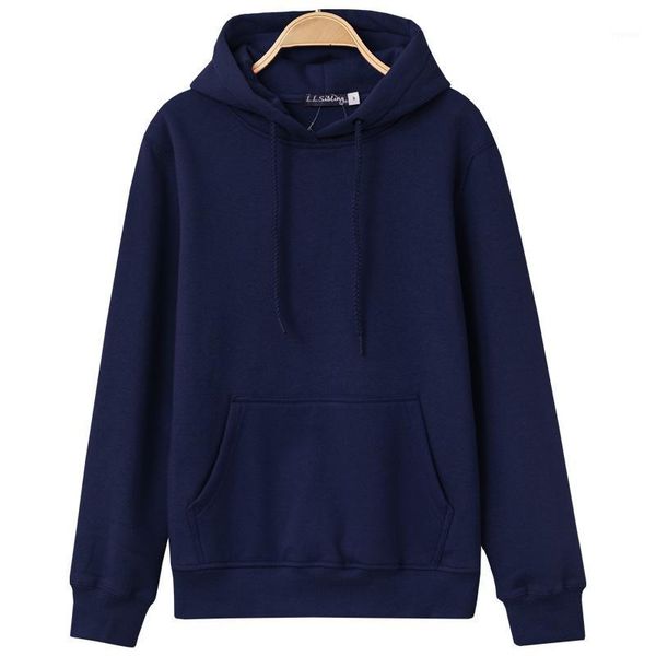 

wholesale- 2017 spring winter fashion men's hooded sweatshirt solid colored men tracksuit plus size xxxl cool fleece hoodies jacket1, Black