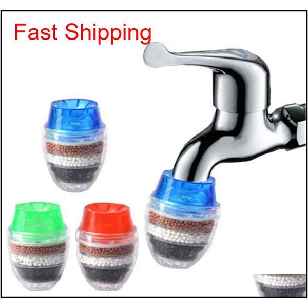 

coconut carbon tap water filter household mini faucet tap water filter clean purifier filter filtration cartridge kitchen tool dbc tosjg