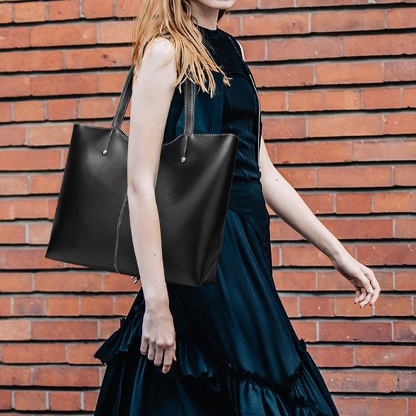 

2020 womens luxury designer purses handbags oil wax leather large capacity tote bag pu leather women shoulder bag casual bag pink