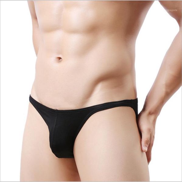 

men's cotton pure triangle pants classic breathable low-waist triangle pants summer trendy men's shorts1, Black;white