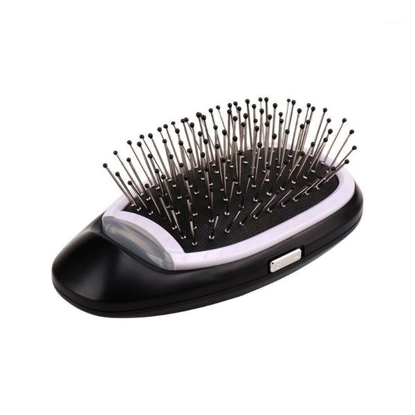 

anti-static portable negative ion hair straightening comb ionic electric hairbrush hairdressing comb1