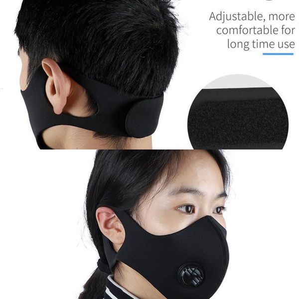 

factoryshmhcarbon anti pm2.5 cycling pollution face sport activated 95% filtration effect training running mask