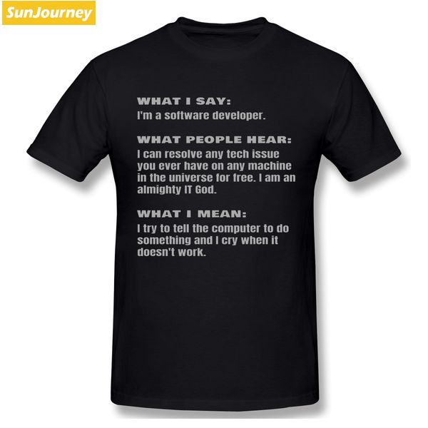

what i say funny software developer engineer coder men tshirt oversize cotton custom short sleeve clothes sport hooded sweatshirt hoodie