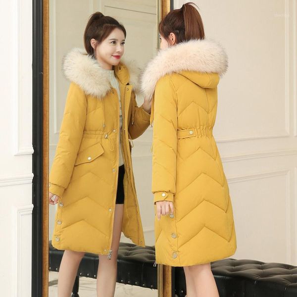 

winter jacket women coat long parka korean style coats female jackets woman jacket women's clothing chaquetas para mujer wpy9511, Black