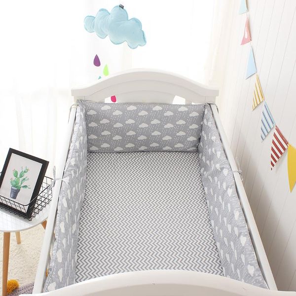 

bedding sets cloud printed baby set children crib born bed clothes bumper nordic style