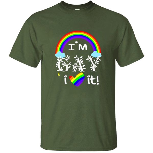 

gay i'm gay for men anti wrinkle letter camisetas men big size 3xl 4xl 5xl comic hip hop hoodie designers t shirts sweatshirt