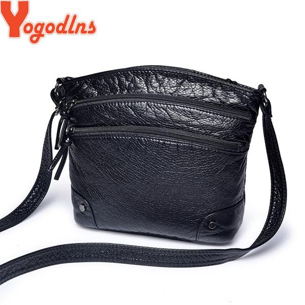 

yogodlns 2020 new vintage casual women pu leather small package female simple handbags ladies shoulder messenger crossbody bag