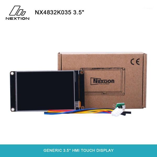 

display nextion enhanced nx4832k035 - generic 3.5'' 480*320 built-in rtc / larger flash capacity faster mcu clock hmi touch displa