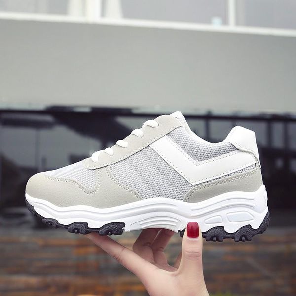 

nice summer women net shoes breathable mesh shoes thick-soled korean version of harajuku wild, Black