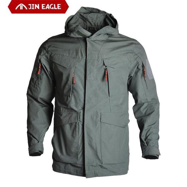 

tactical flight jacket coat autumn and winter cargo army autumn men's cotton male, Blue;black