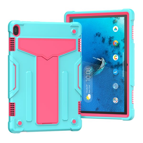 Para iPad 10.9 11 10.2 10.5 T500 Huawei T8 C3 8.0 T5 10 Kindle Fire HD 8 Tab M10 x 605 Military Extreme Resistente Pesado PC de Silicone